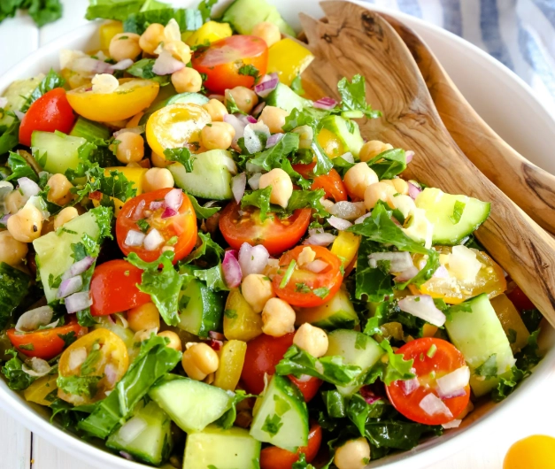 easy chickpea salad