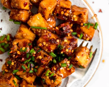 crispy air fryer tofu crispy air fryer tofu