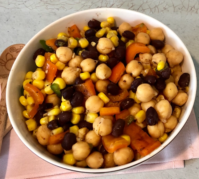 easy chickpea salad