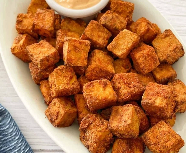 crispy air fryer tofu crispy air fryer tofu