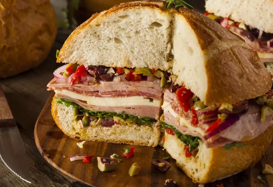 New Orleans muffaletta New Orleans muffaletta