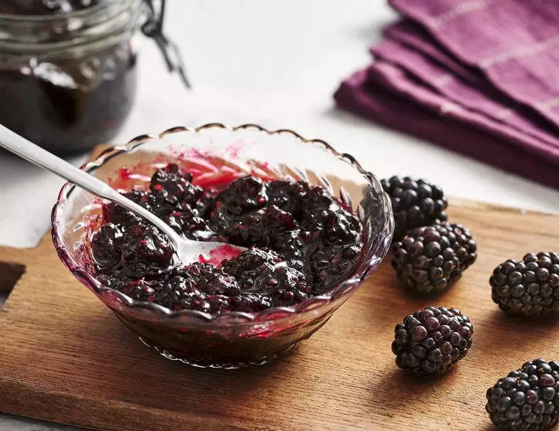 homemade blackberry jam