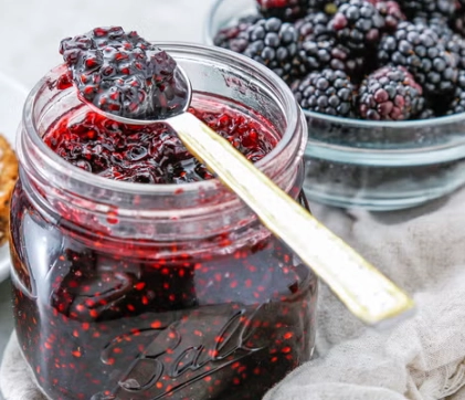 homemade blackberry jam