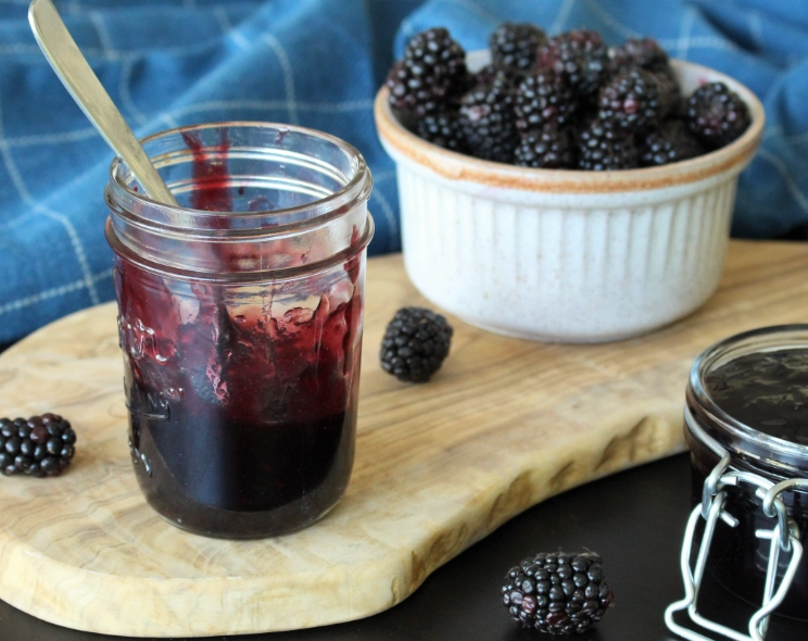 homemade blackberry jam
