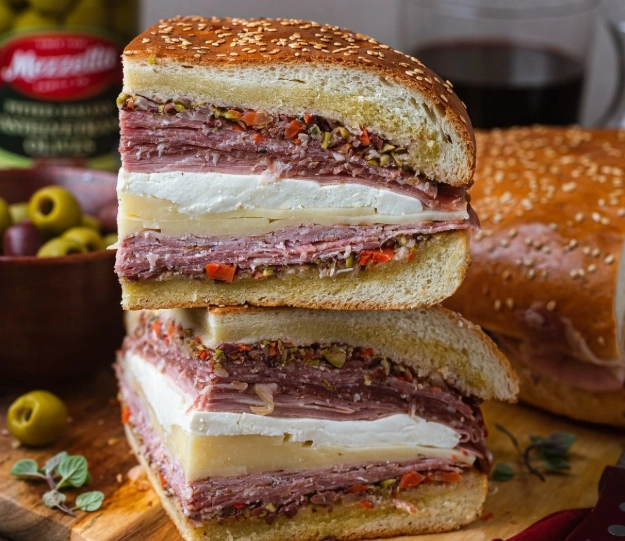 New Orleans muffaletta New Orleans muffaletta