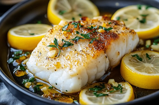 pan fried cod