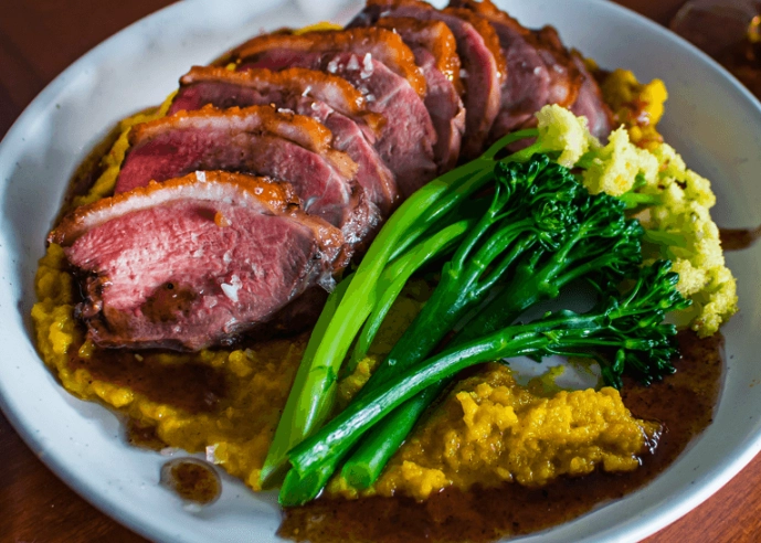 pan seared duck breast pan seared duck breast