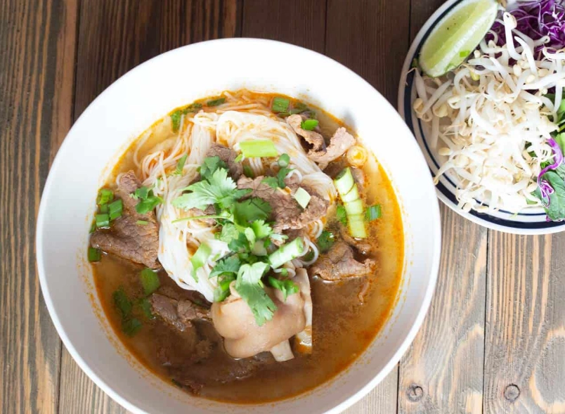 Vietnamese spicy beef noodle soup Vietnamese spicy beef noodle soup
