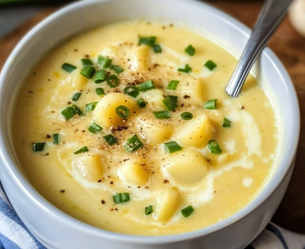 creamy vegan leek soup creamy vegan leek soup