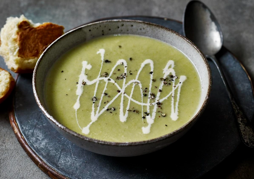 creamy vegan leek soup creamy vegan leek soup