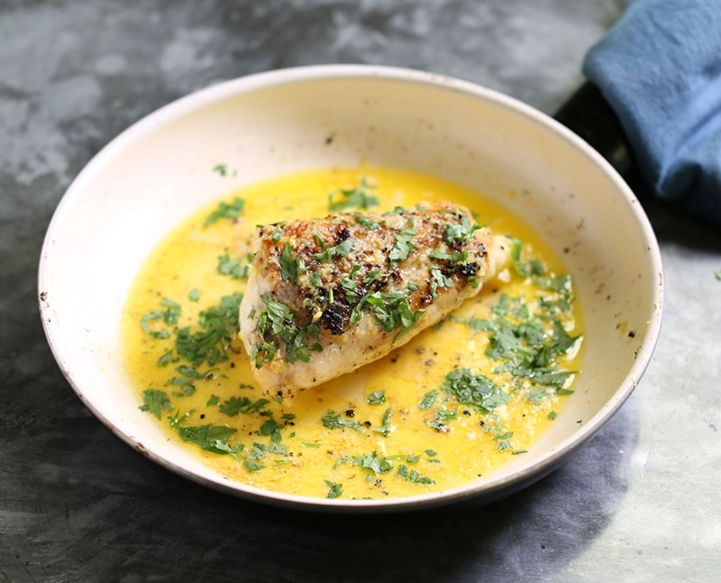 pan seared monkfish pan seared monkfish