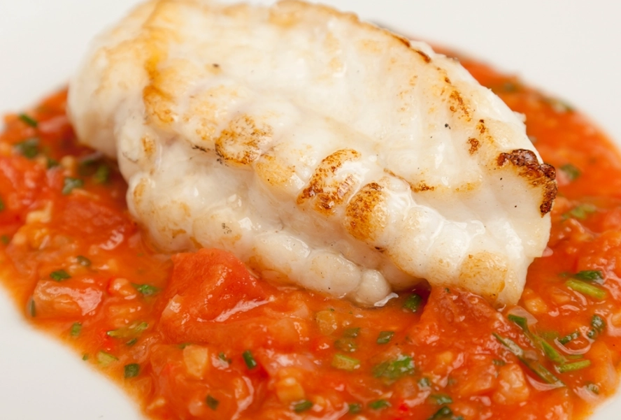 pan seared monkfish pan seared monkfish