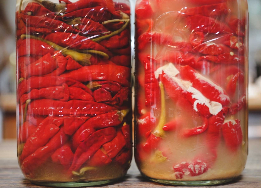 homemade fermented chili sauce