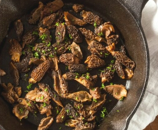 how to clean morels