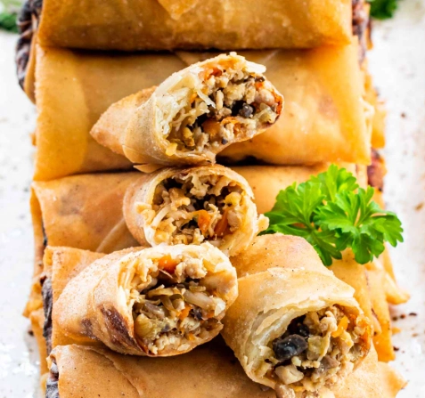 vegetarian spring rolls vegetarian spring rolls
