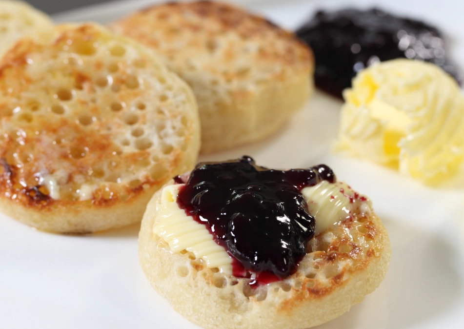 British crumpets British crumpets