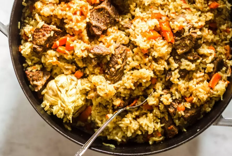 Uzbek plov