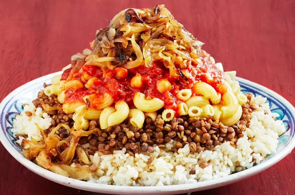 Egyptian koshari