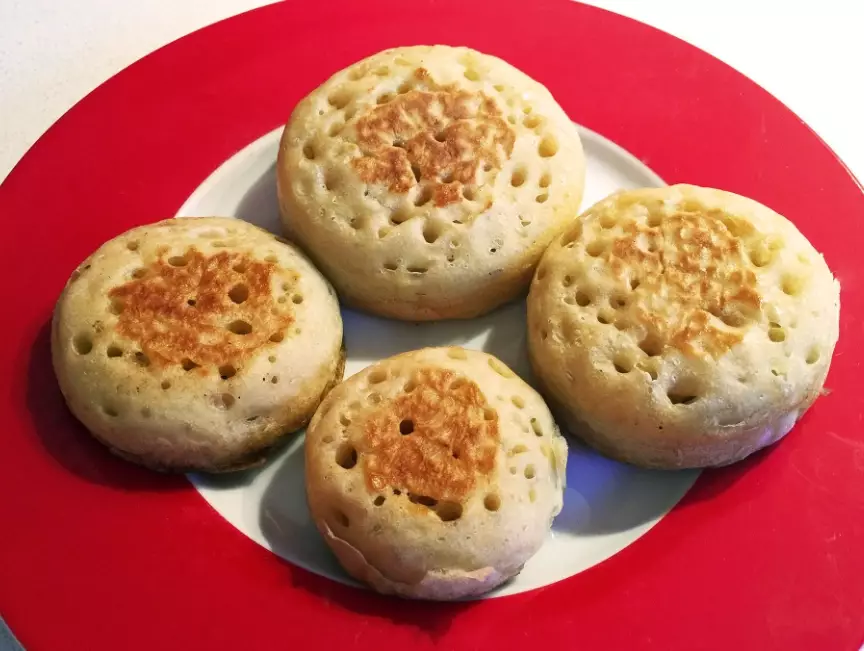 British crumpets British crumpets