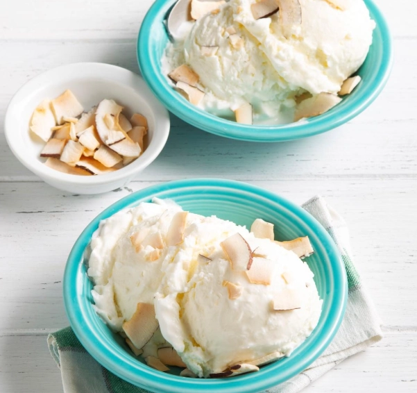 easy coconut ice cream easy coconut ice cream