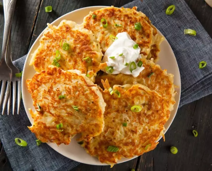 Irish potato pancakes Irish potato pancakes