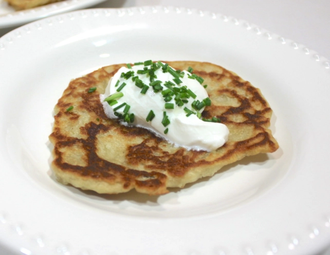 Irish potato pancakes Irish potato pancakes