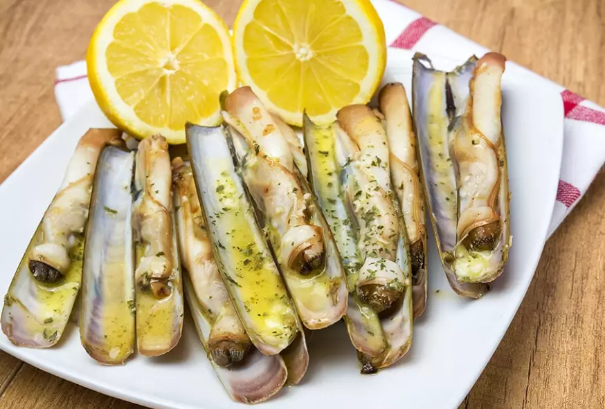 razor clam pasta razor clam pasta