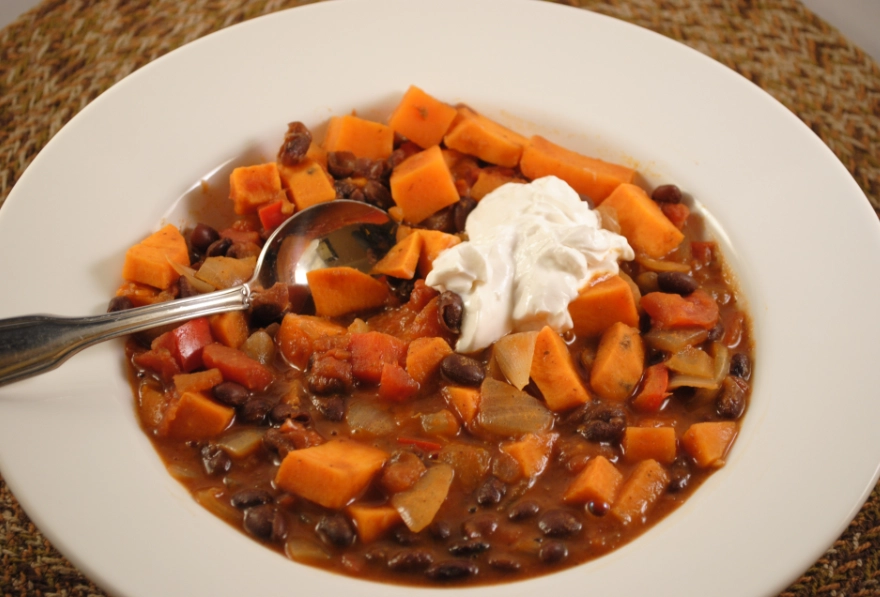sweet potato chili sweet potato chili