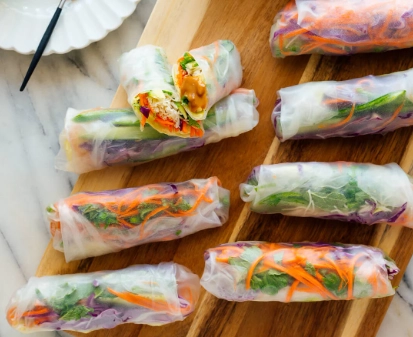 easy spring rolls recipe easy spring rolls recipe