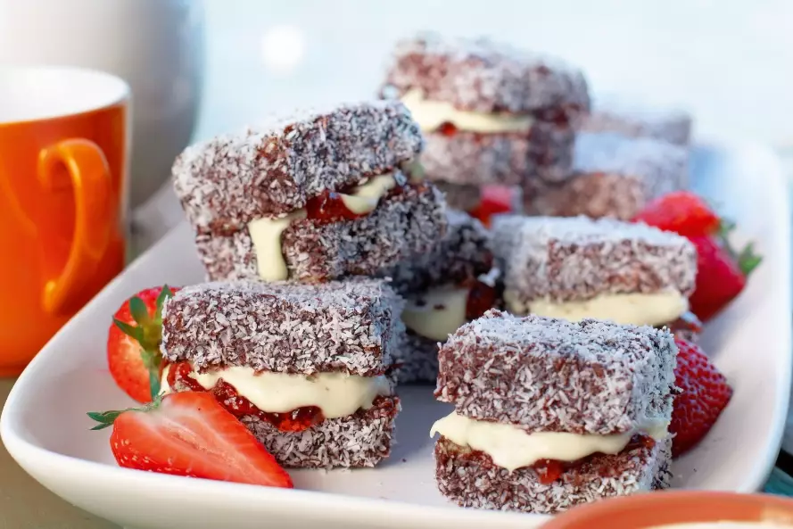 classic Australian lamington classic Australian lamington