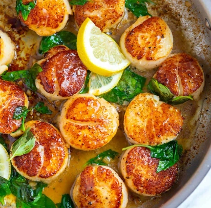 seared scallops recipe