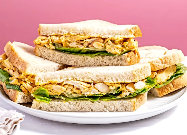 coronation chicken sandwich coronation chicken sandwich