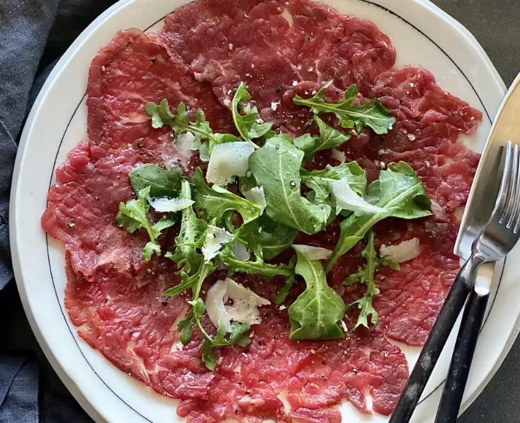 easy beef carpaccio easy beef carpaccio