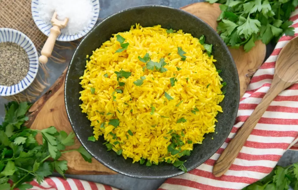 healthy turmeric rice healthy turmeric rice