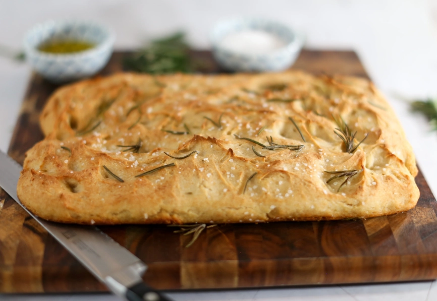 gluten free focaccia bread