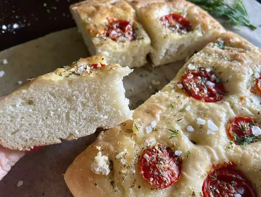dairy free focaccia