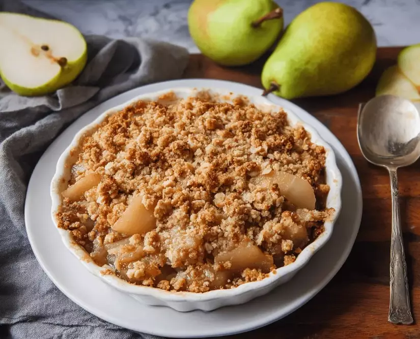 Perfect Pear Crumble Recipe: Easy & Delicious