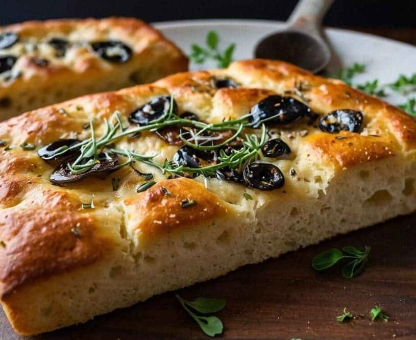 gluten free focaccia bread