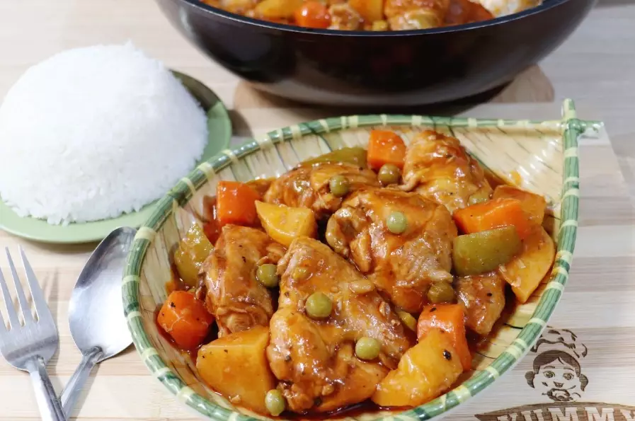 Filipino chicken stew