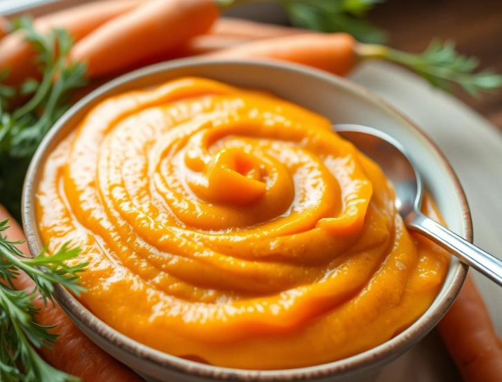 baby food carrot puree