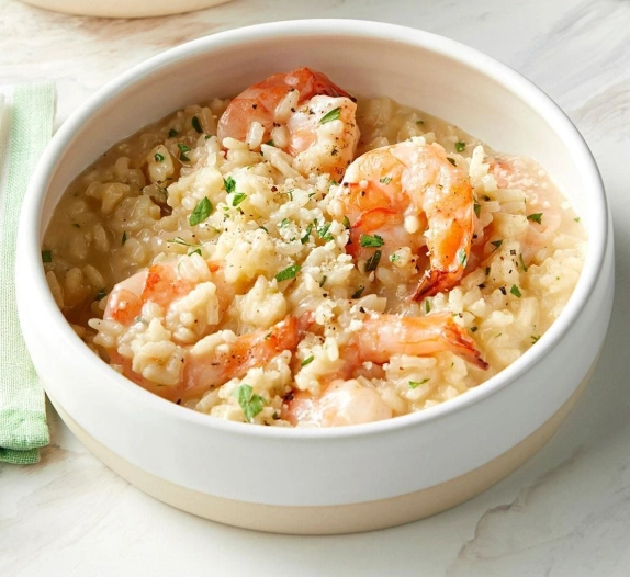 Easy seafood risotto recipe